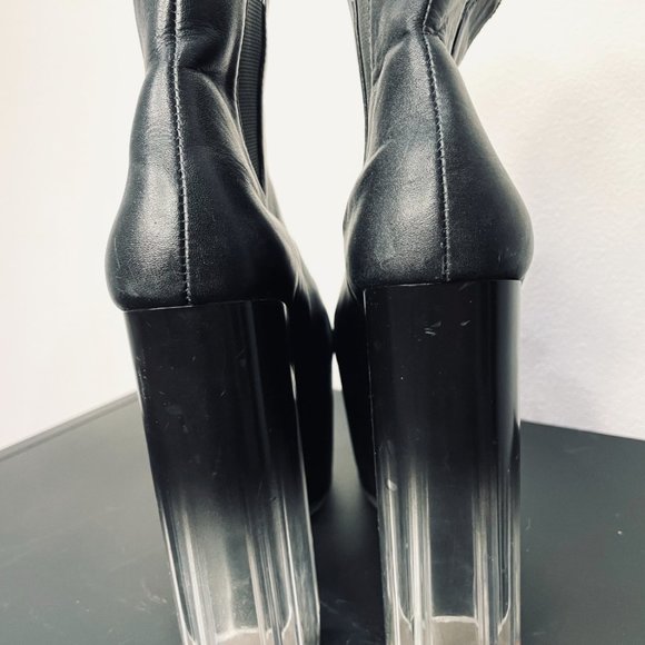 UNIF Das Boot Ombré Heel Mega Platform Booties. Rare Size 7 - Picture 2 of 4